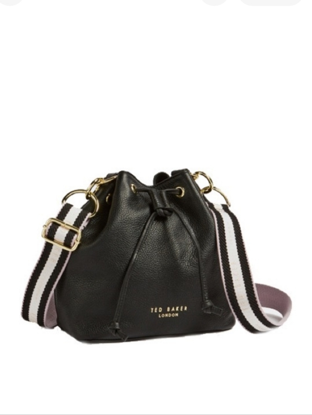 Ted Baker Aminah Bucket Bag, Black Leather, Excellent Condition!! - Picture 4 of 16